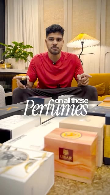 Scentsitiv with perfumes
